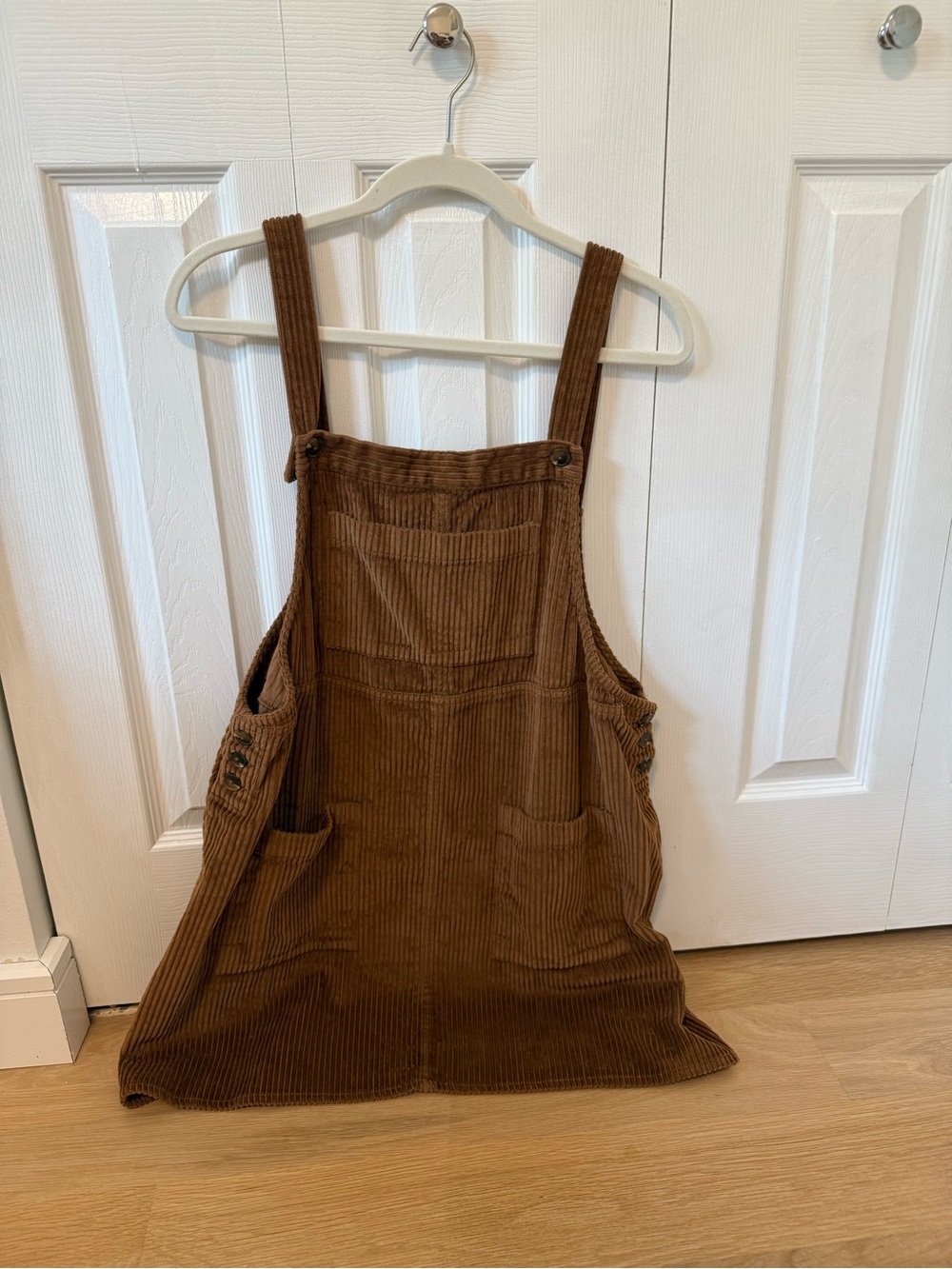 Wild Fable Brown Corduroy Overall Dress